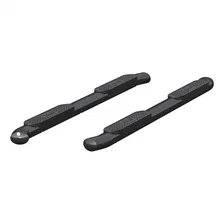 4" Black Steel Oval Side Bars, Select Ford Bronco 4-Door image 2