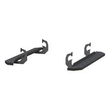 RidgeStep 6-1/2" x 53" Black Steel Running Boards, Select Silverado, Sierra image 2