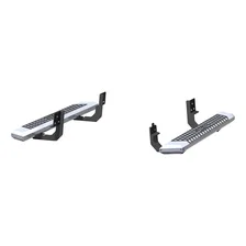 AdvantEDGE 5-1/2in. x 53in. Chrome Aluminum Side Bars; Select Silverado; Sierra image 2