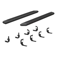 AdvantEDGE 5-1/2" x 75" Black Aluminum Side Bars, Select Silverado, Sierra image 2