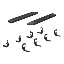 AdvantEDGE 5-1/2" x 53" Black Aluminum Side Bars, Select Silverado, Sierra image 2