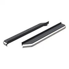 AeroTread 5" x 70" Polished Stainless Running Boards (No Brackets) image 1