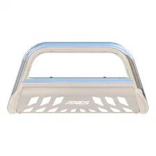 Front 3" Polished Stainless Bull Bar, Select Dodge, Ram 1500 image 3