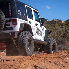 Jeep Wrangler JK Textured Black Aluminum Rear Fender Flares image 3