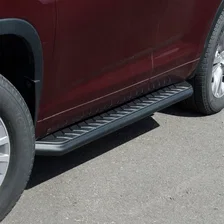 AeroTread 5" x 70" Black Stainless Running Boards, Select Toyota Highlander image 4
