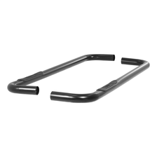 3" Round Black Steel Side Bars, Select Chevrolet, GMC C, K image 2