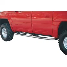 3" Round Polished Stainless Side Bars, Select Avalanche, Suburban, Yukon XL image 3