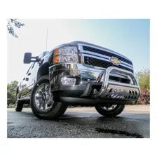 3in. Polished Stainless Bull Bar; Select Chevy Silverado; GMC Sierra 2500; 3500 image 2