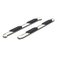 4" Polished Stainless Oval Side Bars, Select Ram 1500 image 2