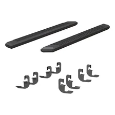 AdvantEDGE 5-1/2" x 75" Black Aluminum Side Bars, Select Silverado, Sierra Crew image 2
