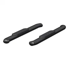 4" Black Steel Oval Side Bars, Select Dodge, Ram 1500, 2500, 3500 image 2
