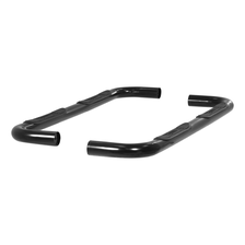 3" Round Black Steel Side Bars, Select Toyota Tundra image 2