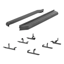 AeroTread 5" x 76" Black Stainless Running Boards, Select Enclave, Traverse image 2