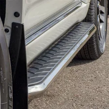 AeroTread 5" x 76" Polished Stainless Running Boards, Select Ford Explorer image 1