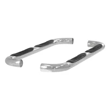 3" Round Polished Stainless Side Bars, Select Mazda B-Series, Ford Ranger image 2