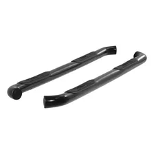 3" Round Black Steel Side Bars, Select Toyota Tundra image 2