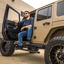 ActionTrac 69.6" Powered Running Boards, Select Jeep Wrangler JK image 4
