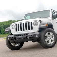 TrailChaser Jeep Wrangler JL, Gladiator Aluminum Front Bumper (Option 5) image 3
