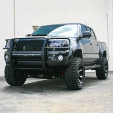 Pro Series Black Steel Grille Guard, Select Toyota Tacoma image 4