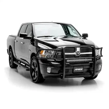 Pro Series Black Steel Grille Guard with Light Bar, Select Dodge, Ram 1500 image 4