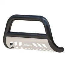 3in. Black Steel Bull Bar; Select Ram 1500 image 2