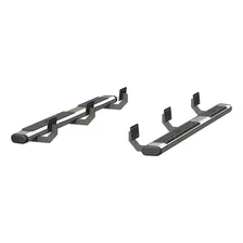 6in. x 75in. Polished Stainless Oval Side Bars; Select Ram 1500 Quad Cab image 2