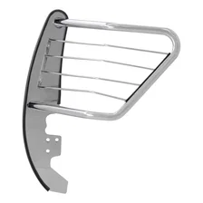 Polished Stainless Grille Guard; Select Ford F250; F350; F450; F550 Super Duty image 3
