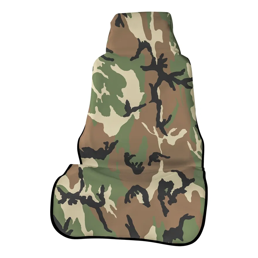 Seat Defender 58" x 23" Removable Waterproof Camo Bucket Seat Cover