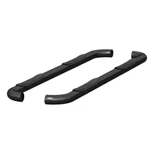 3" Round Black Steel Side Bars, Select Dodge, Ram 1500, 2500, 3500 image 2