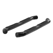 3" Round Black Steel Side Bars, Select Toyota FJ Cruiser image 2