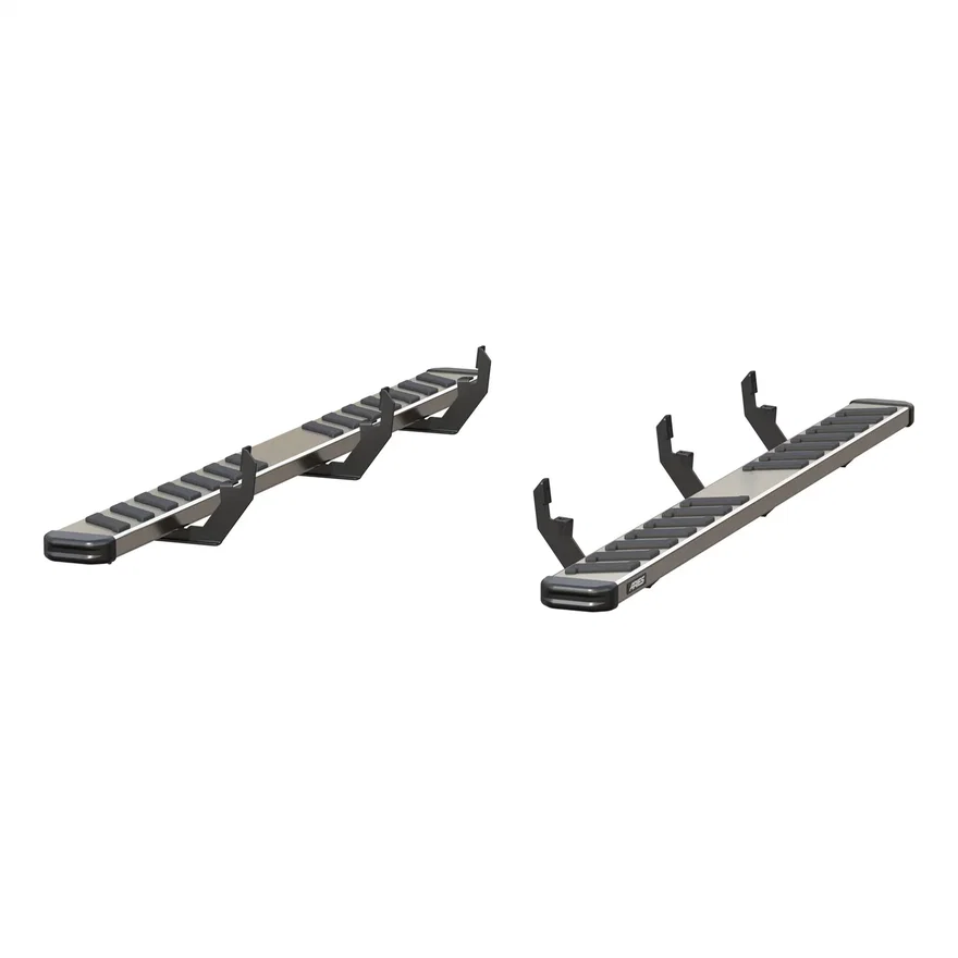 NovaTrac 6in. x 85in. Polished Stainless Running Boards; Select Colorado; Canyon