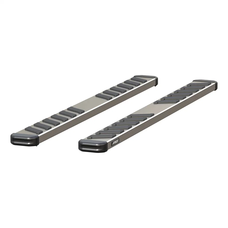 NovaTrac 6in. x 75in. Polished Stainless Running Boards