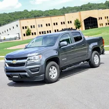 4" Black Steel Oval Side Bars, Select Chevrolet Colorado, GMC Canyon Crew Cab image 3