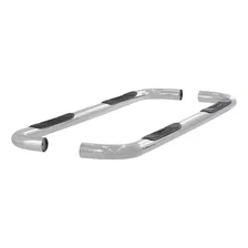 3in. Round Polished Stainless Side Bars; Select Dodge; Ram Dakota image 2