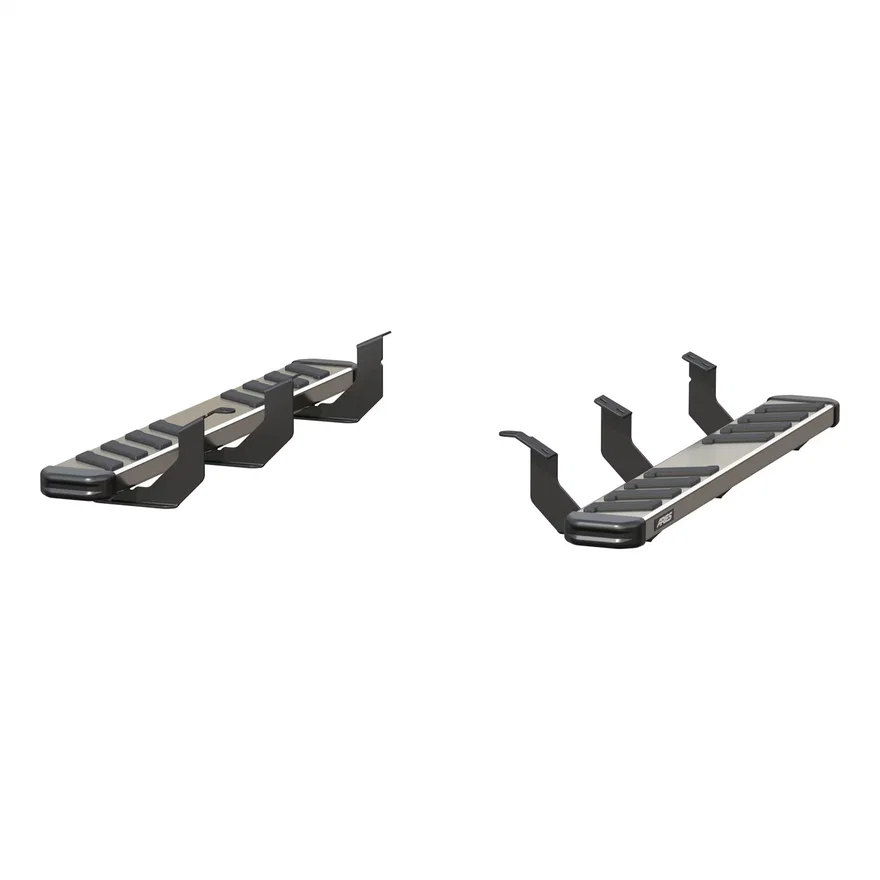 NovaTrac 6in. x 53in. Stainless Steel Running Boards; Select Toyota Tundra