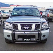 Black Steel Grille Guard, Select Nissan Armada, Titan image 5