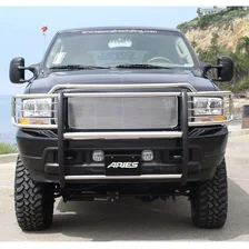 Polished Stainless Grille Guard, Select Ford Excursion, F-250, F-350 Super Duty image 5