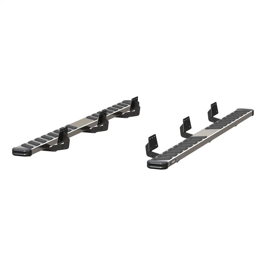 NovaTrac 6in. x 91in. Polished Stainless Running Boards; Fits Select RAM 1500