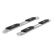 4" Polished Stainless Oval Side Bars, Select Ford Explorer image 2