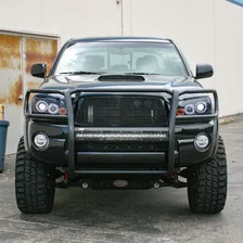 Pro Series Black Steel Grille Guard, Select Toyota Tacoma image 5