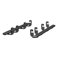 AdvantEDGE 5-1/2" x 91" Black Aluminum Side Bars, Select Silverado, Sierra Crew image 2