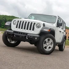 TrailChaser Jeep Wrangler JL, Gladiator Aluminum Front Bumper (Option 5) image 2