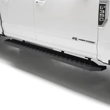RidgeStep 6-1/2" x 91" Black Steel Running Boards, Select Ford F-Series Crew image 4