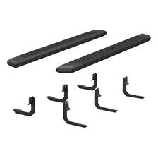 AdvantEDGE 5-1/2" x 75" Black Aluminum Side Bars, Select Nissan Titan image 2