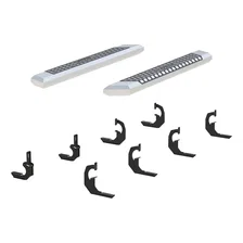 AdvantEDGE 5-1/2in. x 53in. Chrome Aluminum Side Bars; Select Silverado; Sierra image 2
