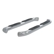 3" Round Polished Stainless Side Bars, Select Toyota Tacoma image 2