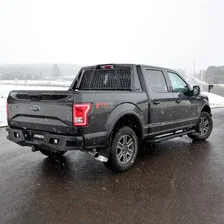 AdvantEDGE 5-1/2" x 75" Black Aluminum Side Bars, Select Ford F-250, F-350 image 3