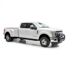 RidgeStep 6-1/2" x 91" Black Steel Running Boards, Select Ford F-Series Crew image 3
