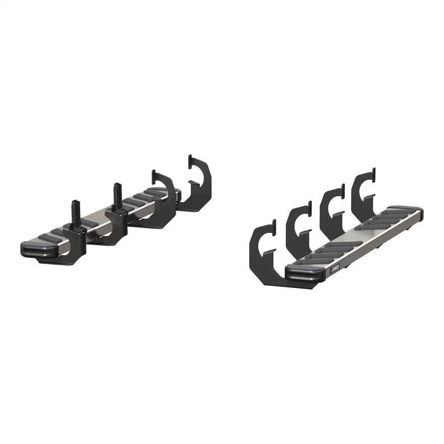 NovaTrac 6in. x 53in. Polished Stainless Running Boards; Select Silverado; Sierr