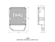 Hi-Tek Deep Transmission Pan -  Aluminum image 3